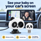Backseat Buddy Baby Car Camera with Wireless CarPlay